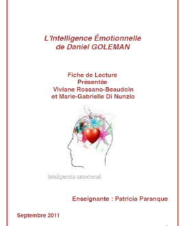 L'intelligence émotionnelle de Daniel  GOLEMAN