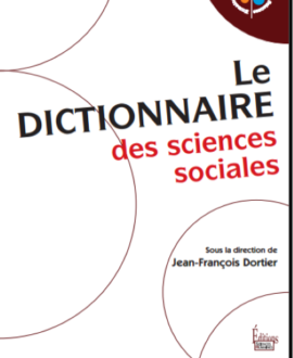 Le dictionnaire des sciences sociales