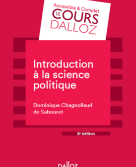 Introduction à la science politique : Eléments de sociologie politique 8e édition