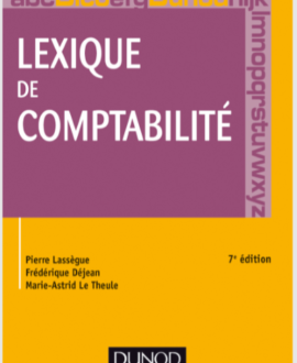 Lexique de comptabilité, 7ème édition