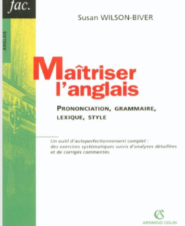 Maitriser l'anglais : Prononciation, grammaire, lexique et style