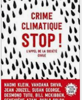 Crime climatique, stop !